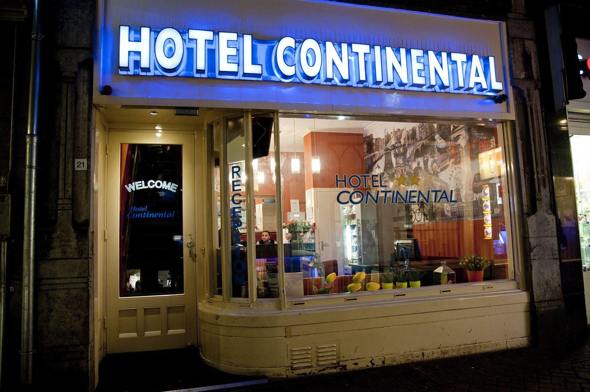 Hotel Continental Amsterdam Eksteriør billede